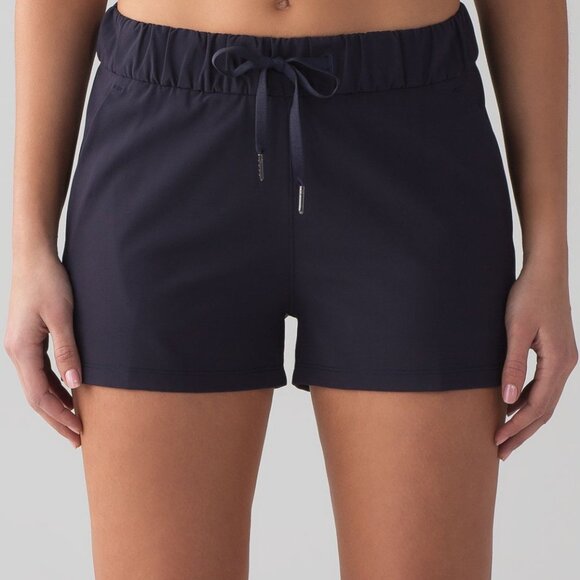 lululemon athletica Navy Athletic Shorts - Picture 4 of 9